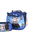 16 Inch  Trolley Bag Set - Labubu - Blue